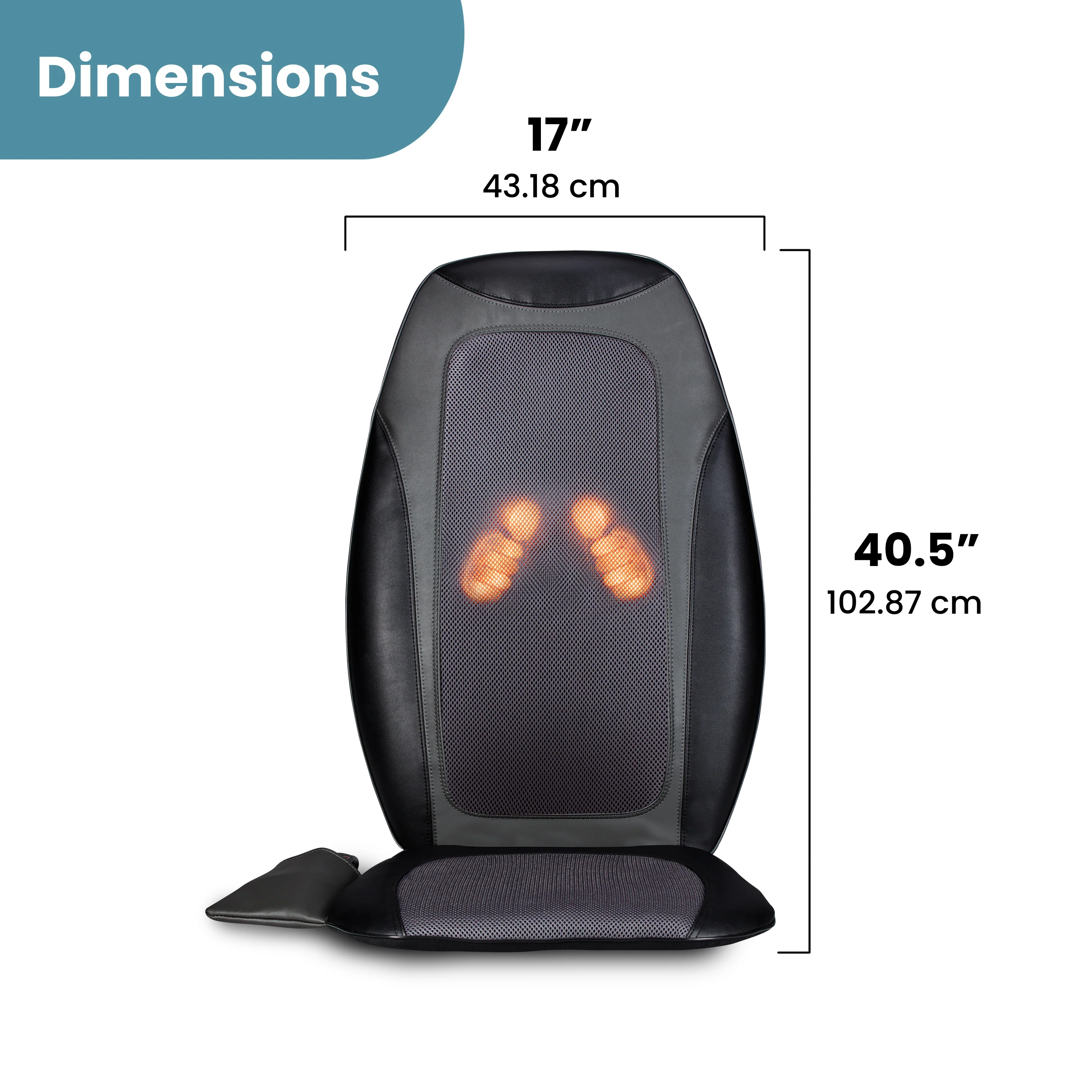 Make Lemonade 3-D Hands Back Massager - Image 3