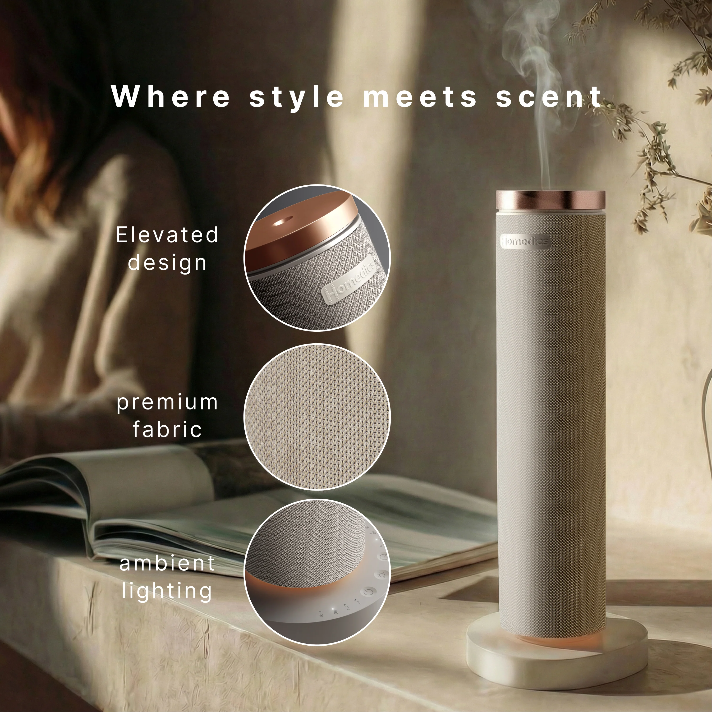 SereneScent™ Waterless Rechargeable 120 ml Diffuser - Image 6
